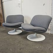 Artifort 508 swivel chairs designed by Geoffrey Harcourt.
