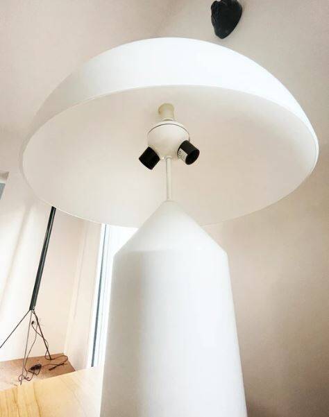 Oluce - Lampe de table Atollo Glass 235