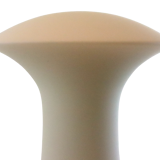 Milk glass mushroom lamp