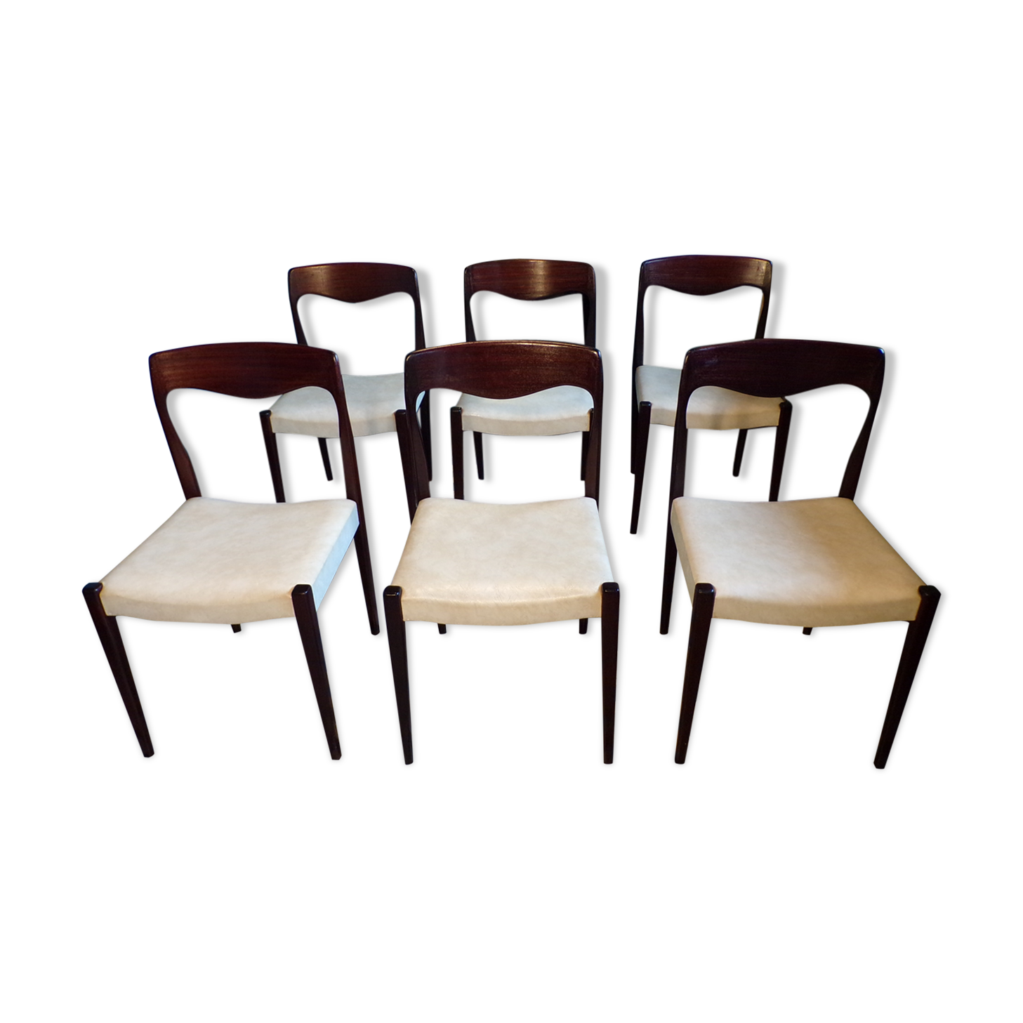 Suite 6 chairs Niels O' Moller