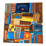 Abstract Gouache on paper