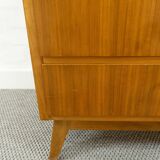 Vintage mid century bar cabinet by ernst behr, germany 1950s