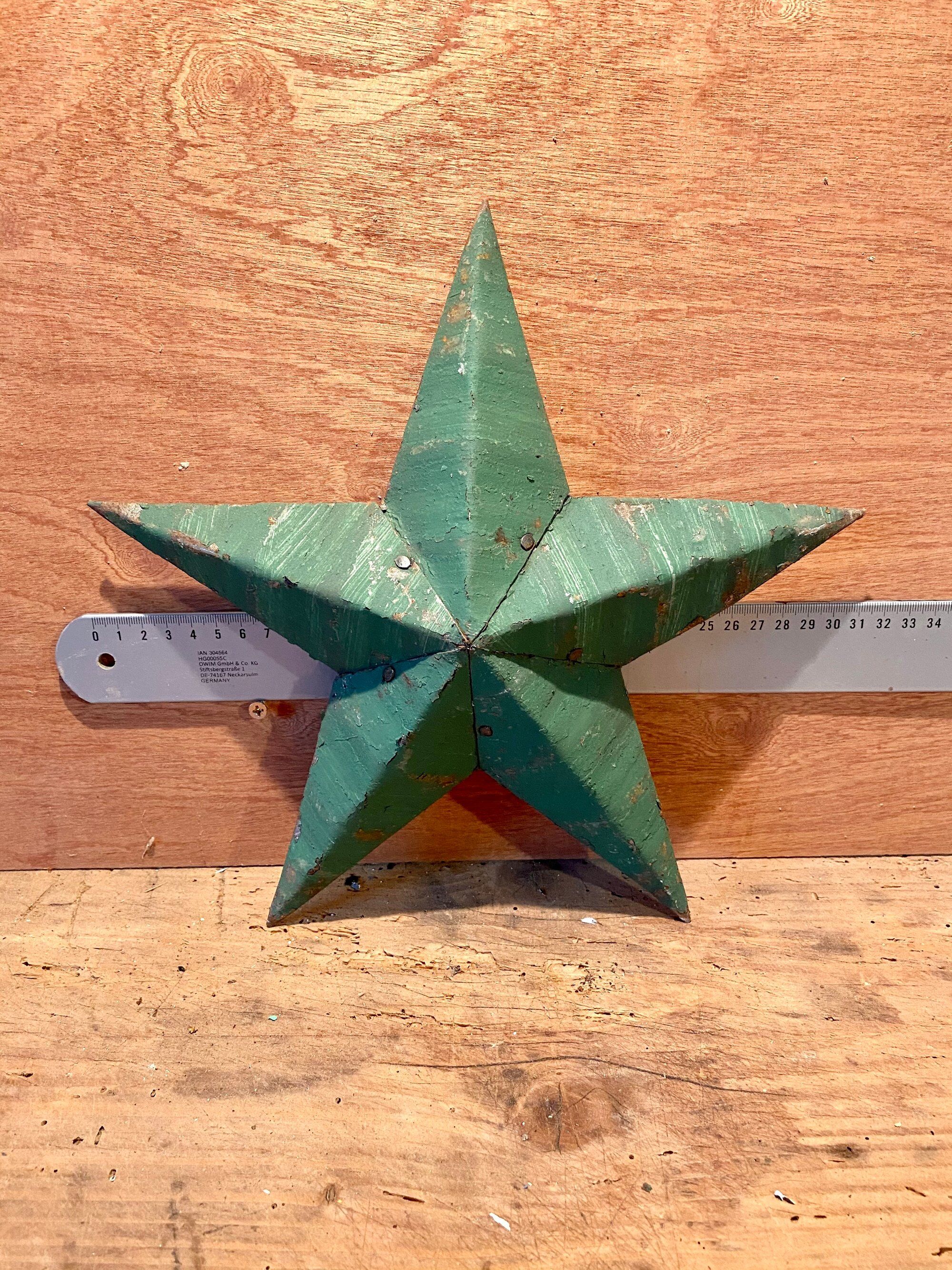 Amish green star 30cm