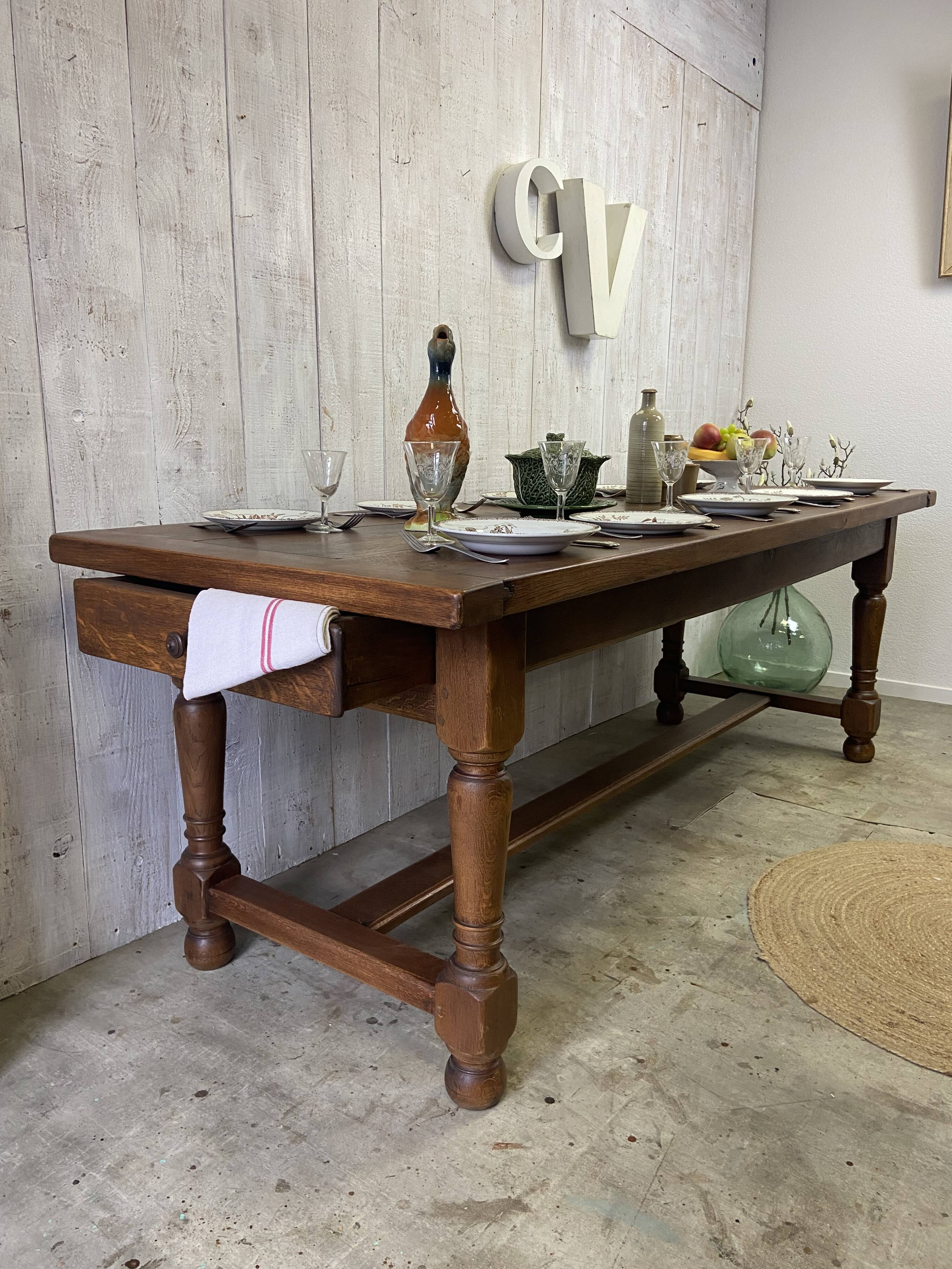 Farm table 220cm