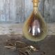 Vintage signed stoneware lamp, table lamp, lamp to place, pottery.