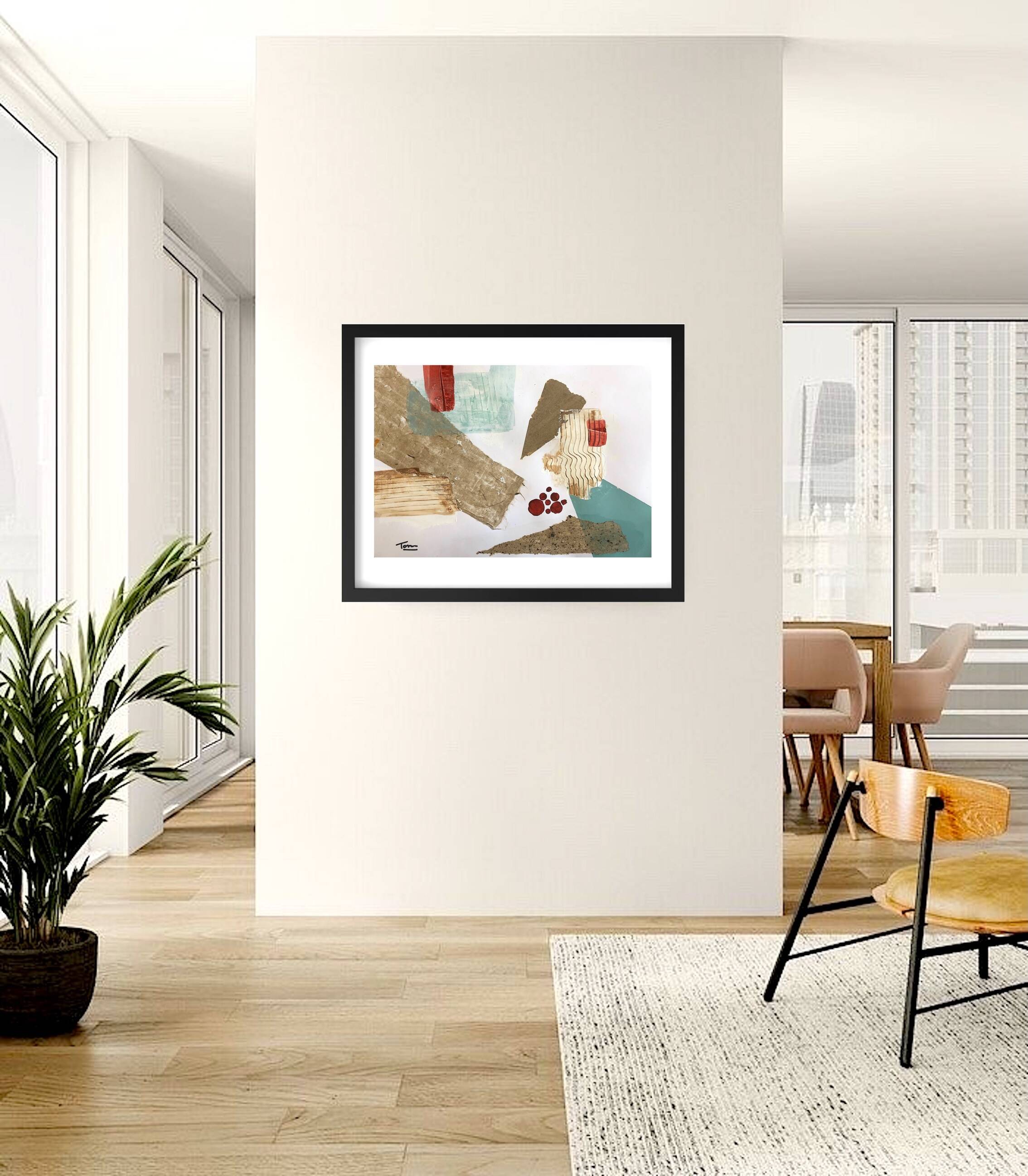 Peinture abstraite originale et unique peinte à la main