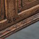 Antique English sideboard from the early 18th century made of oak