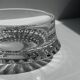 small crystal glass vide poche / bowl - 1960s