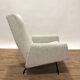 Louis Paolozzi modernist armchair reupholstered