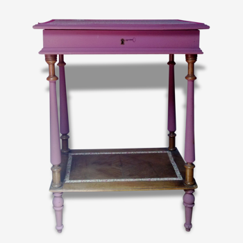 Dressing table completely restored by hand