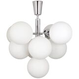 Atomic chrome lustre by Kaiser, Germany, 1960s