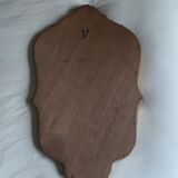 Old mirror in gilded wood