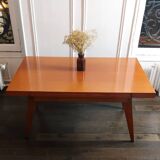 3 in 1 table with adjustable teak portfolio - “Révélation” model by Albert Ducrot - France, 1952