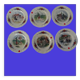 6 dessert plates LOUX Obernai 557112 sarreguemines