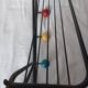 Vintage wall coat rack Roger Feraud 1958