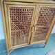 Vintage rattan sedal