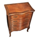 Chiffonnier marqueté ancien 4 tiroirs 56 x 36 H 71