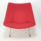 Fauteuil Oyster et ottoman par Pierre Paulin pour Artifort, années 1960