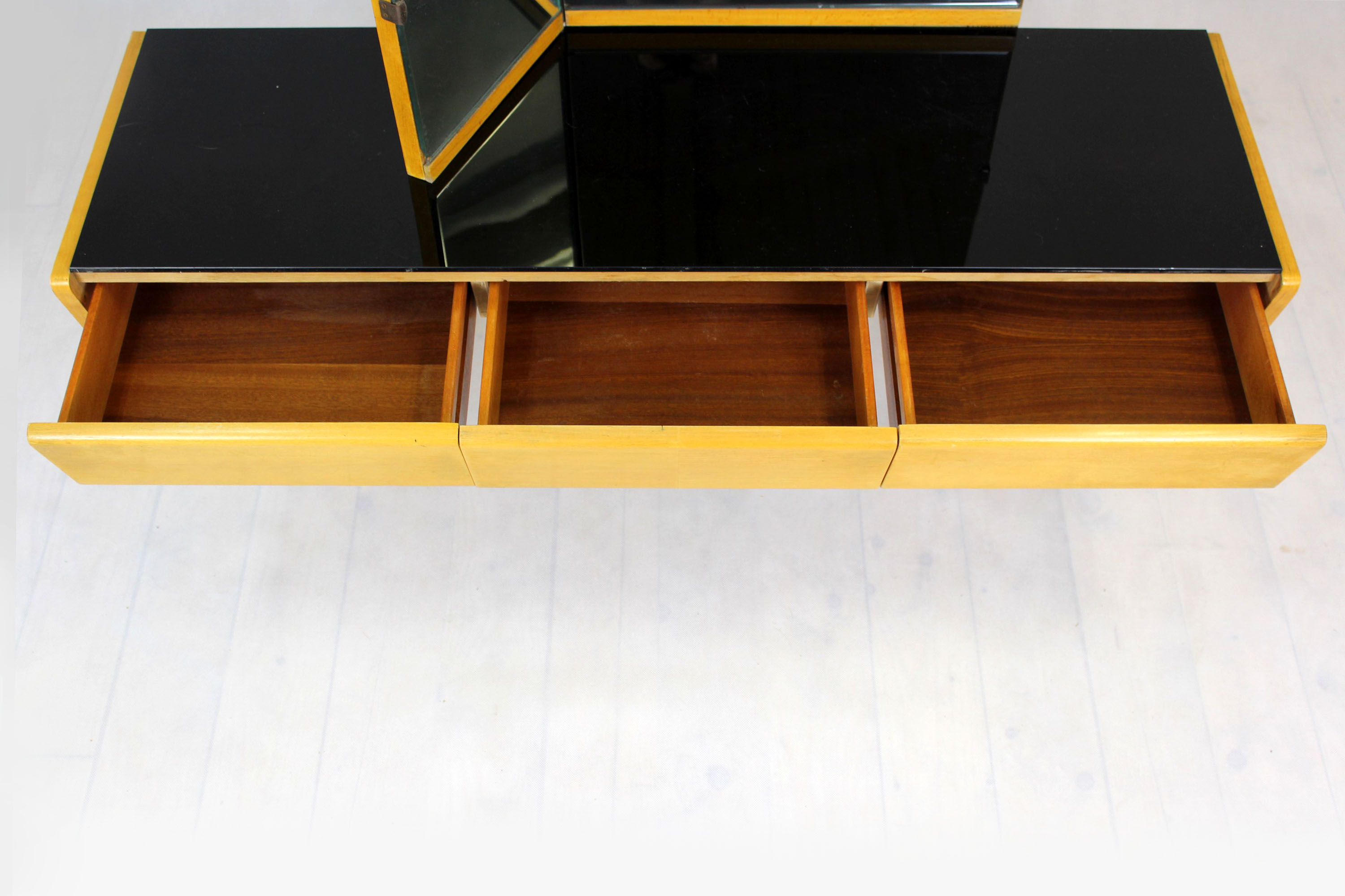 Vintage dressing table & mirror, 1960