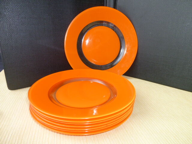 8 Arcoroc tempered glass dessert plates