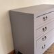 Antique blue commode