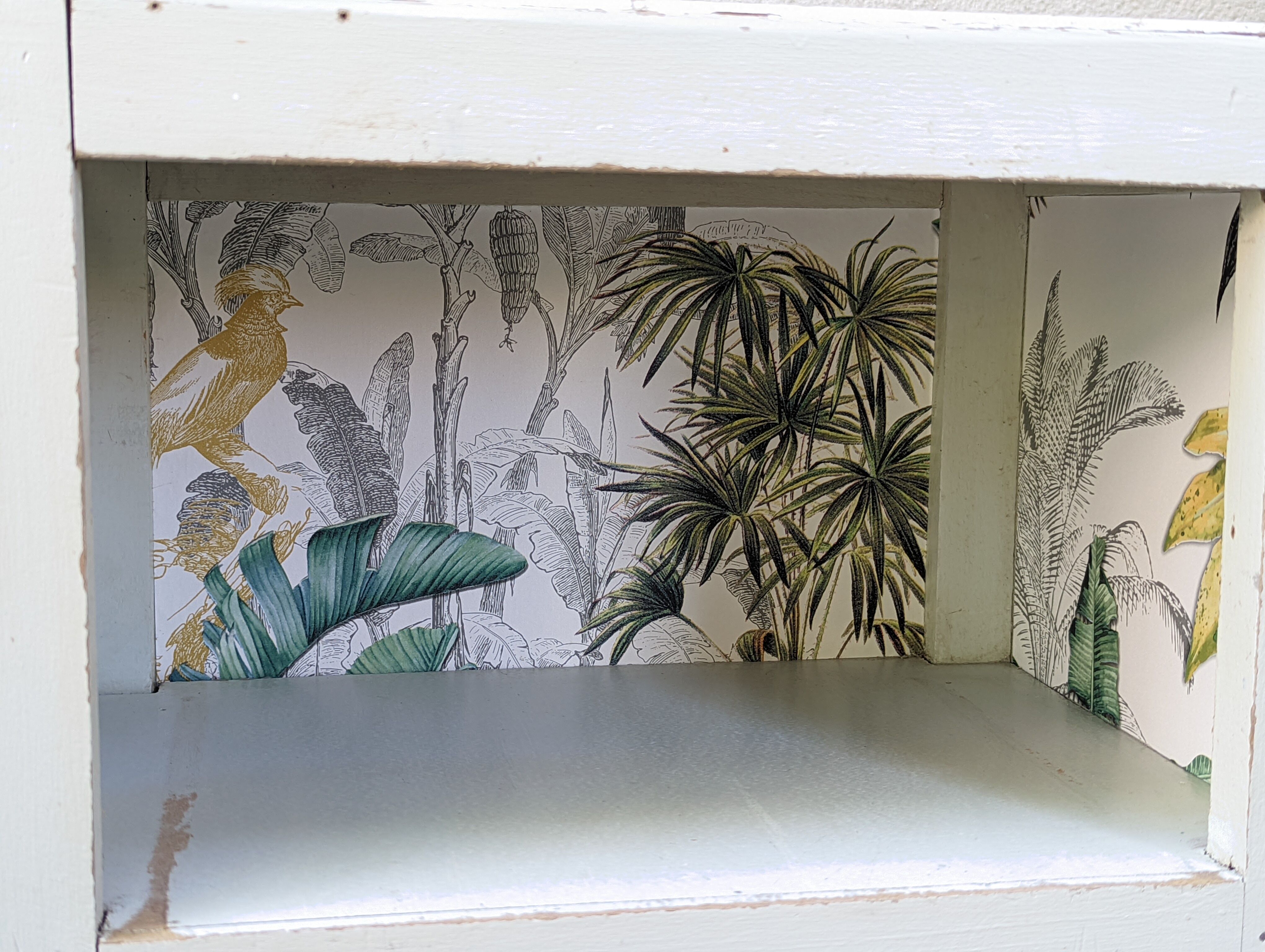 Vintage bedside table