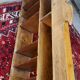 Oak bin shelf