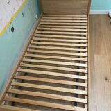 Solid oak twin beds