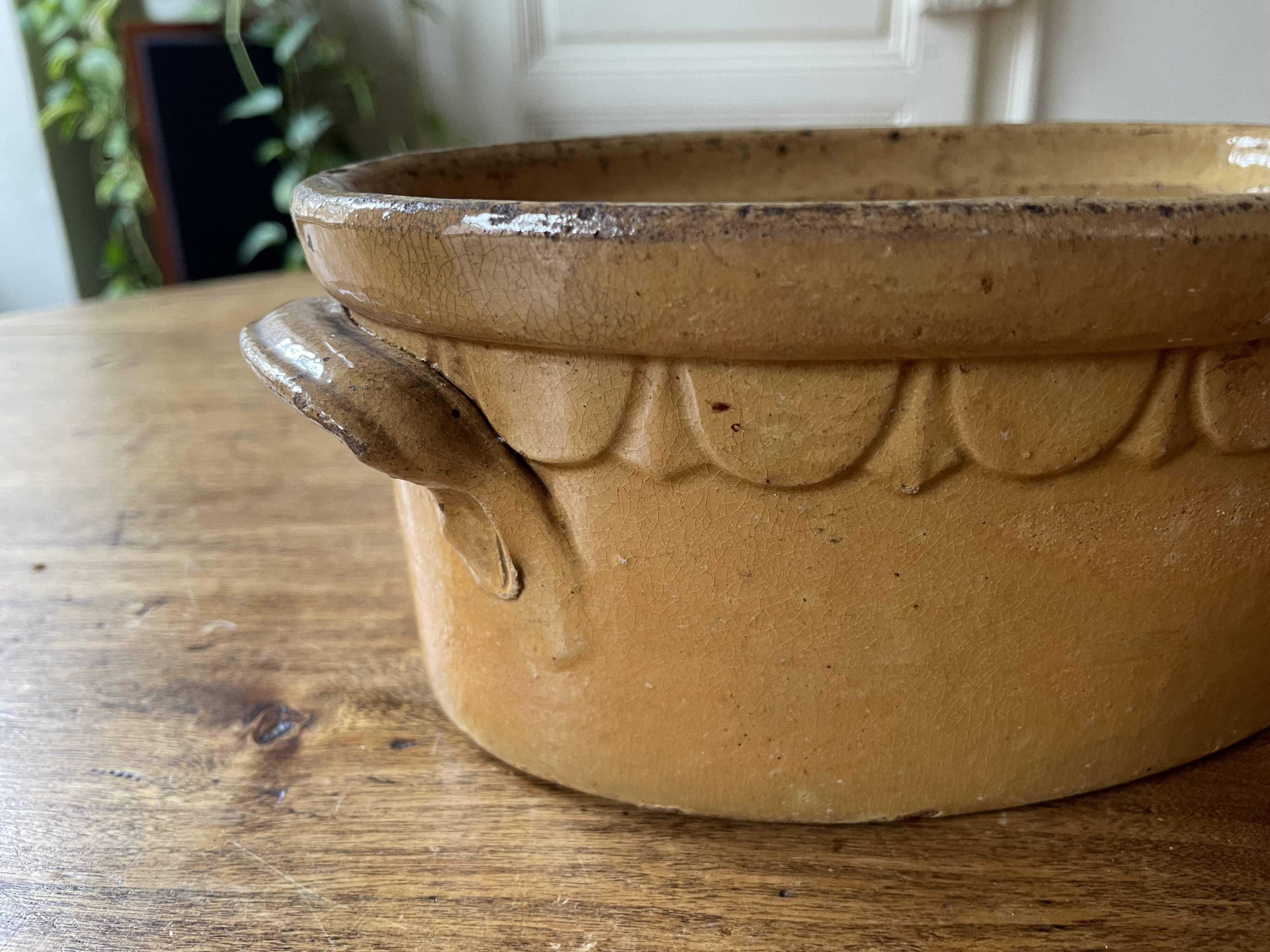 Small Alsatian terrine dish, Baeckeoffe