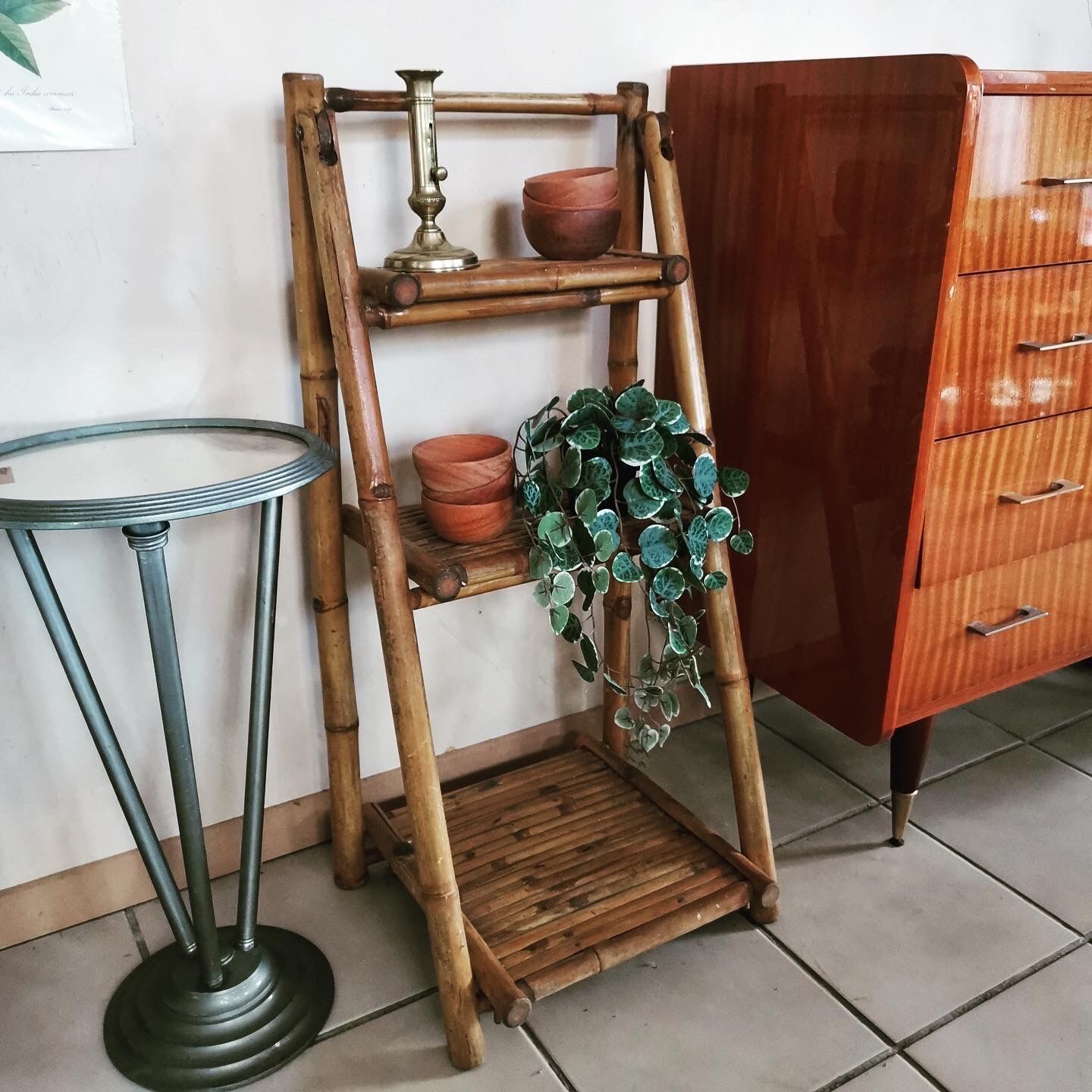 Porte plantes en bambou