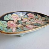 Large ceramic dish from Vallauris signed Ugo vintage