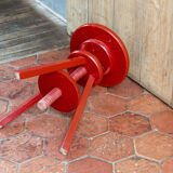 Wooden screw stool