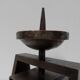 Bougeoir vintage en bronze 1960