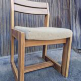 Maison regain set of 3 pieces in solid elm from the 70s and 80s.