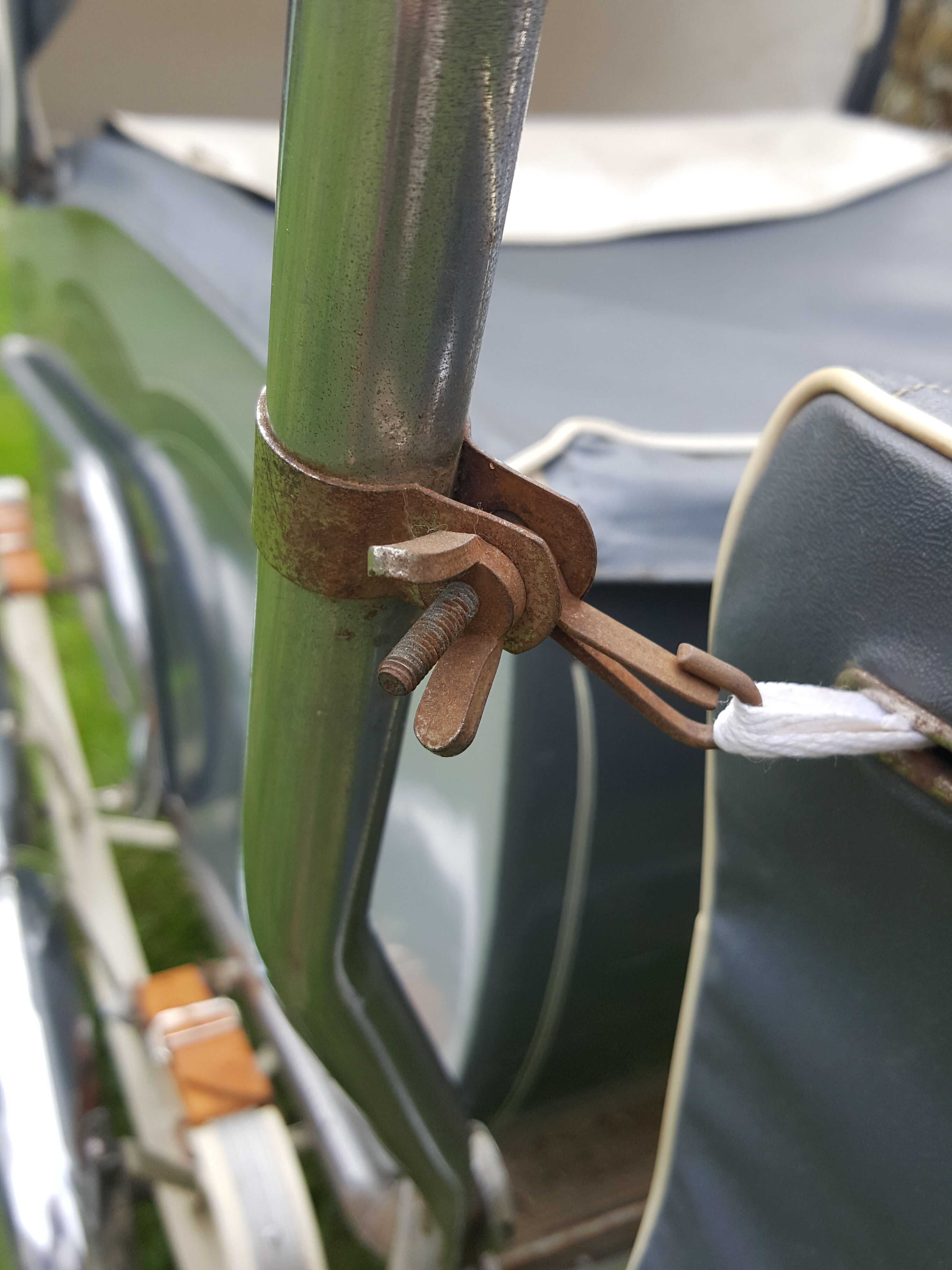 former 1950s pram that can be turned into a stroller