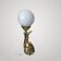 lampe en bronze italie murano venini ?