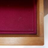 Solid wood chest of drawers in Pierre Chapo style - 1960s