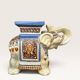Elephant ceramic side table