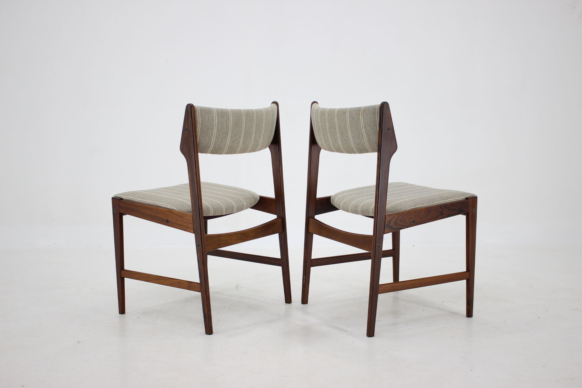 1960s Set of 6 Erich Buch Solid Palisander Dining Chairs,Denmark
