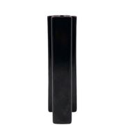 Angelo Mangiarotti, Space age brown ceramic vase, Fratelli Brambilla Italy ca. 1968