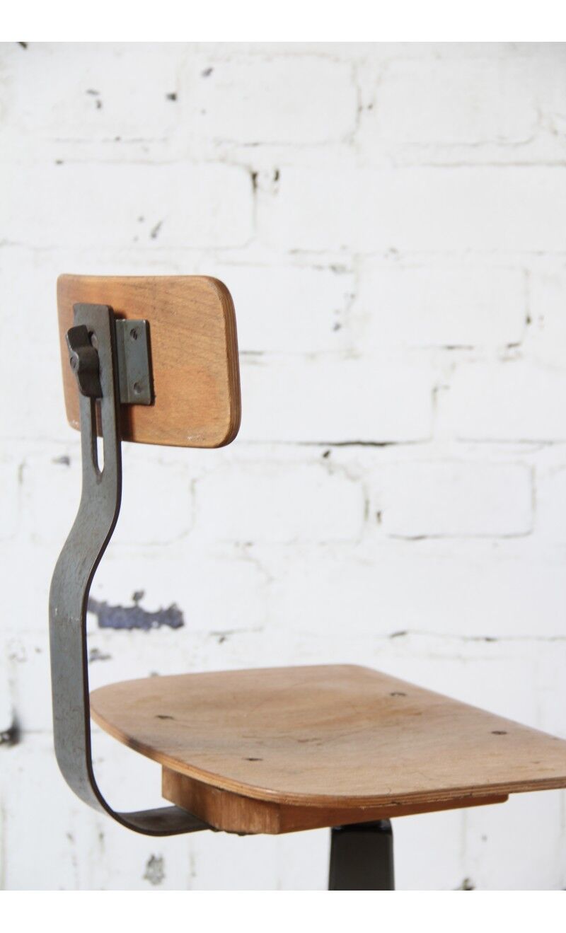 Chaise réglable "singer" avec dossier