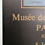 Poster exhibition Paul Poiret and Nicole Groult Paris 1986 Georges Barbier