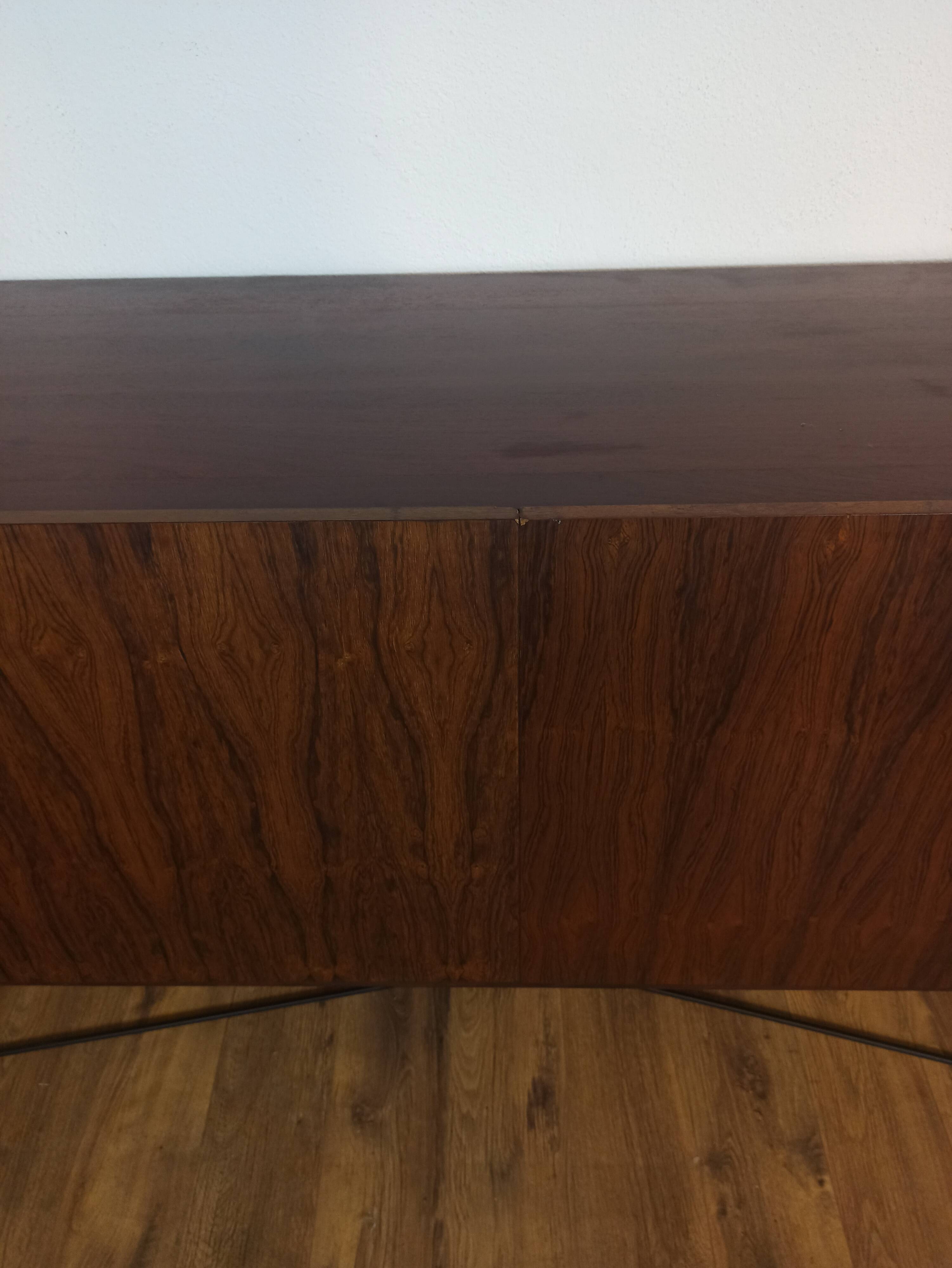 Scandinavian rosewood teak row