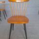Six vintage chairs