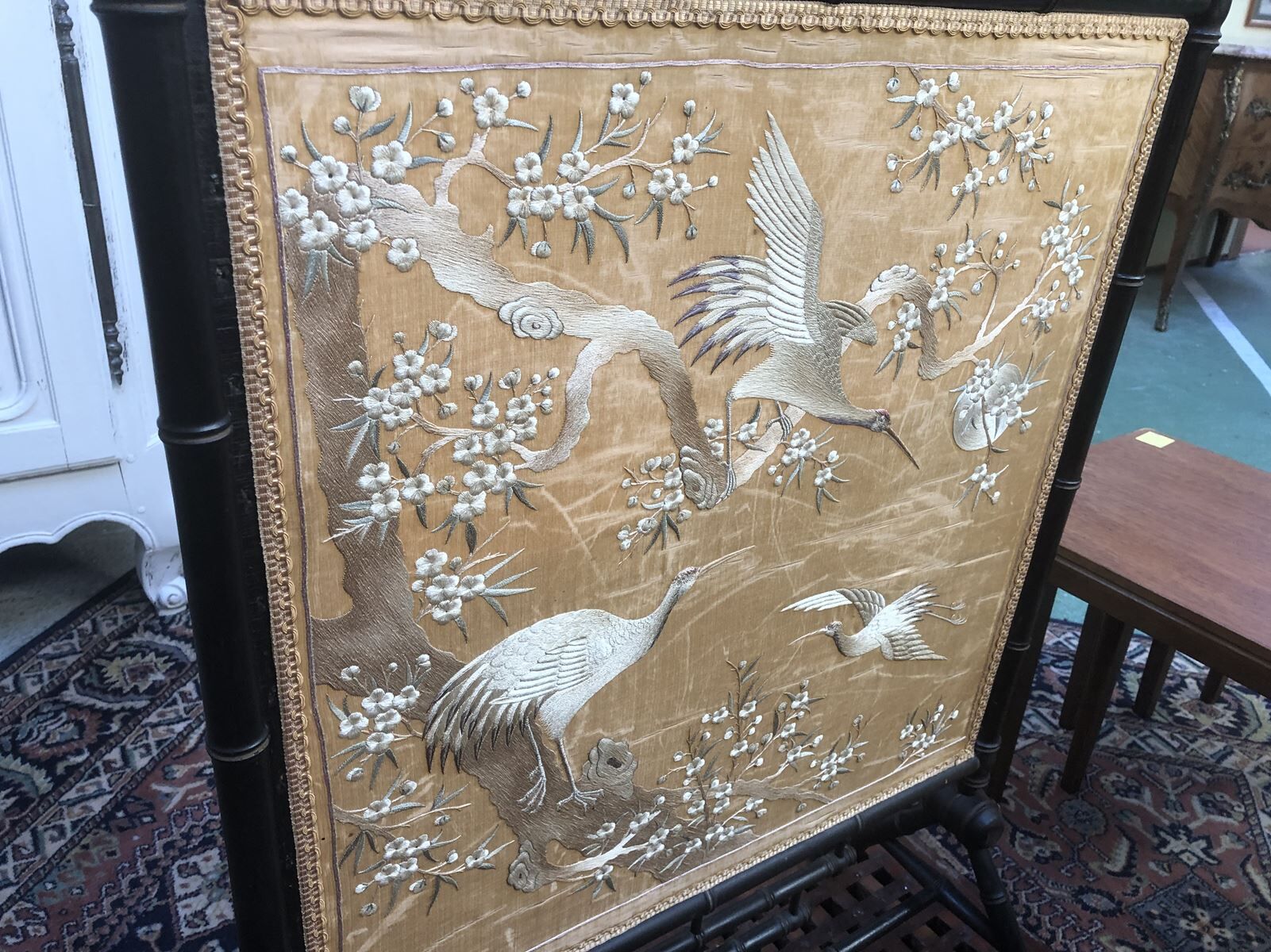 Napoleon III chimney screen - late 19th century