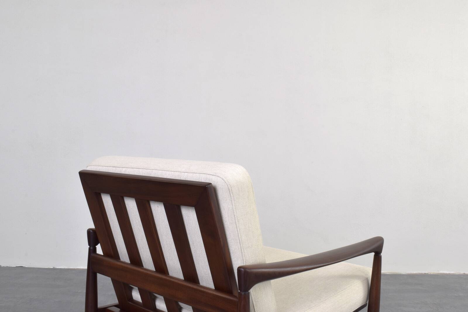 Fauteuil lounge Kolding en teck, style Mid-Century, conçu par Erik Wørts pour IKEA, années 1960