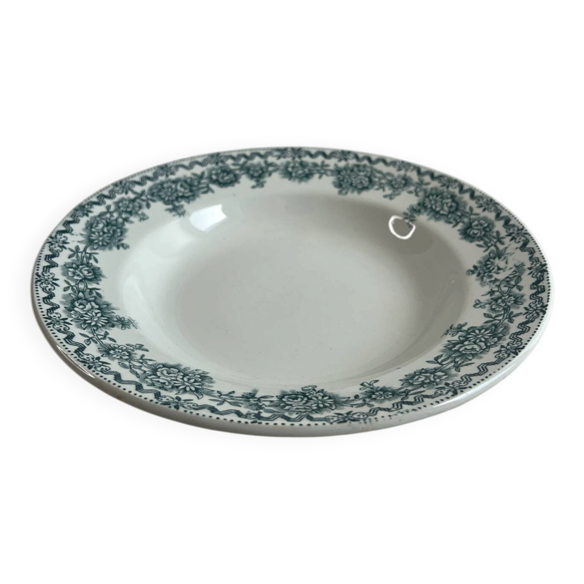 Set of 6 deep plates Saint Amand Argenton collection