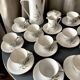 Bavaria porcelain coffee service with wheat decor