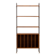 Mid-century free standing vinyl records wall unit, Italy 1970s.