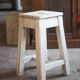 Vintage stool, farmhouse oak wood stool, accent stool, interior decor, wooden stool